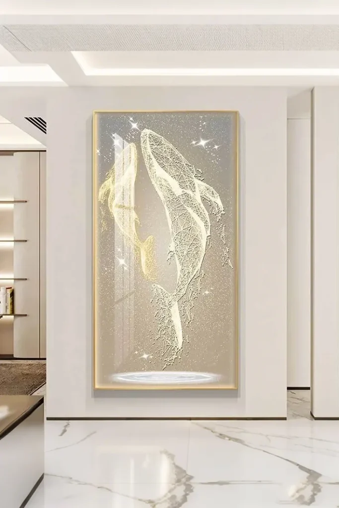 Oversized Modern Minimalist High-End Entryway Wall Art