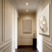 Light Luxury 3D Wavy Wall Art for Contemporary European Home