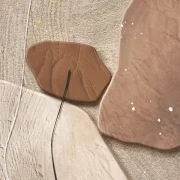 extra large neutral wall art – abstract entryway decorative painting