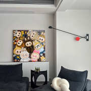 Labubu Cute Healing Collage Wall Art